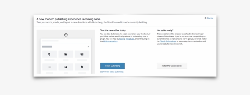 Gutenberg Installation Options - Project Gutenberg, transparent png