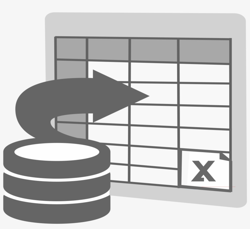 This Free Icons Png Design Of Import To Excel Icon, transparent png
