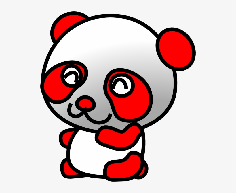 Red And White Panda, transparent png