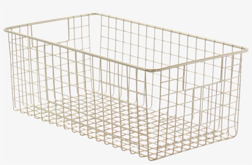 Tall Satin Classico 9 X 16 Wire Basket - Basket, transparent png