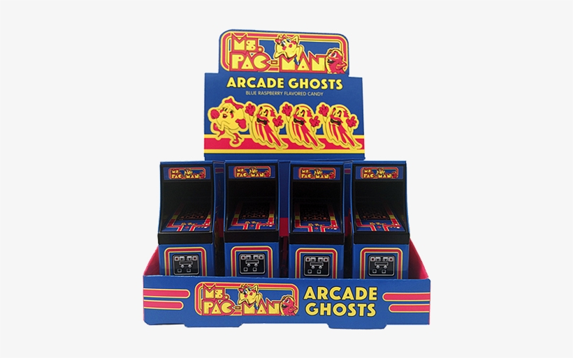 Pac Man Arcade Ghosts Candy - Miss Pac Man Arcade Candy, transparent png