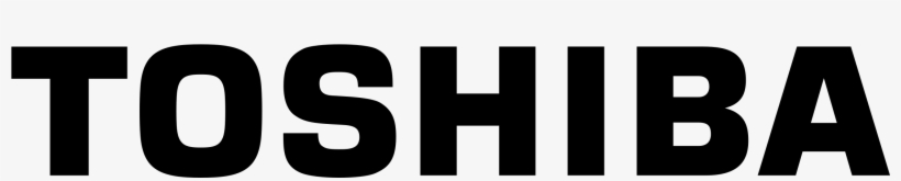 Toshiba Logo Black And White - Toshiba Logo Black, transparent png