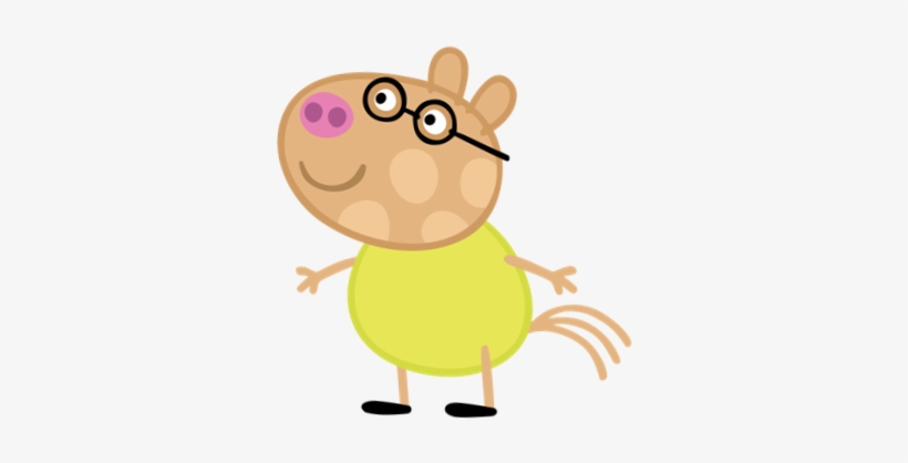 Pedro Pony - Peppa Pig Characters Png, transparent png