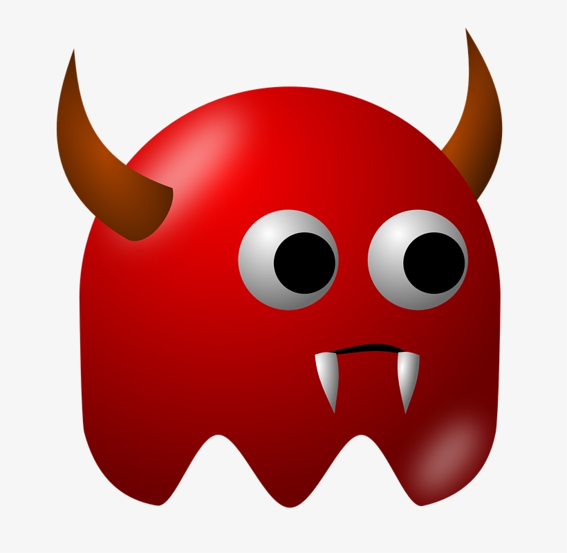 Pacman, Pac-man, Character, Game, Pac Man, Computer - Devil Clip Art, transparent png