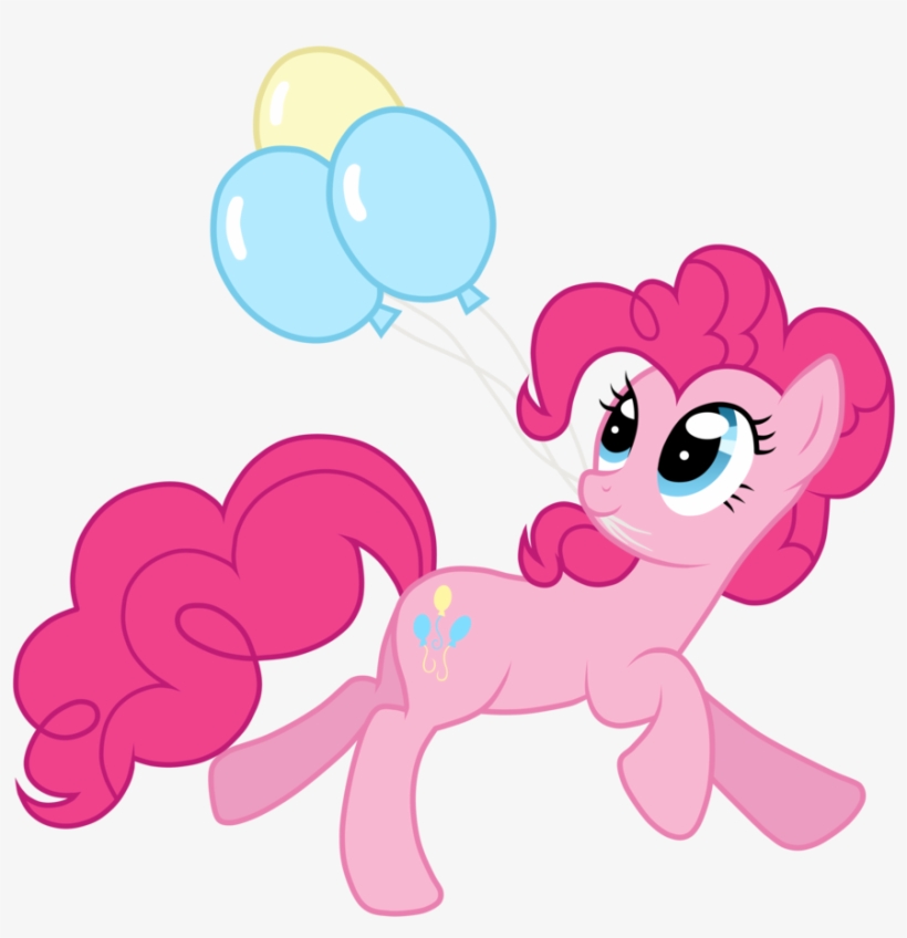 Image Free Image Pinkie Pie Grasping Balloons With - Balloon My Little Pony, transparent png