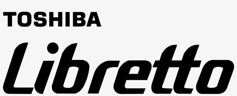 Toshiba Libretto Logo Png Transparent - Toshiba, transparent png
