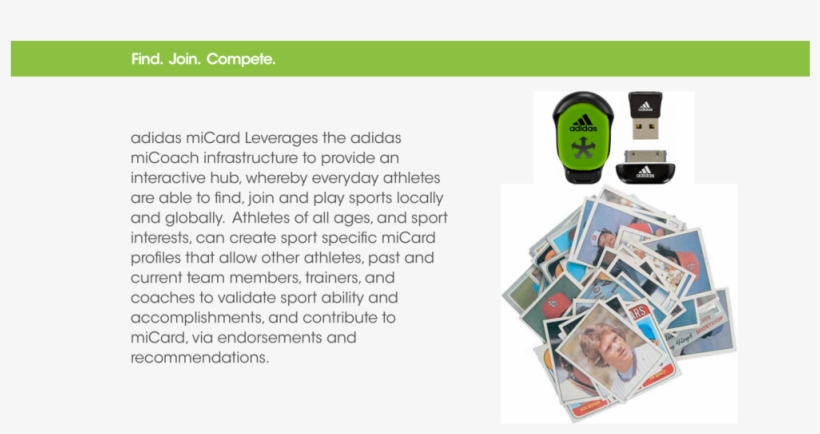 Adidas Mi Card Layout 01 03 - Adidas Micoach Speed Cell For Apple Ipod, transparent png