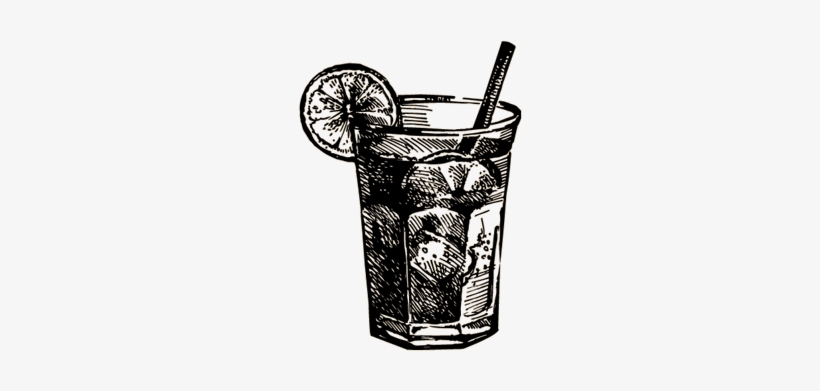 28 Collection Of Cocktail Drawing Png - Gin And Bear, transparent png