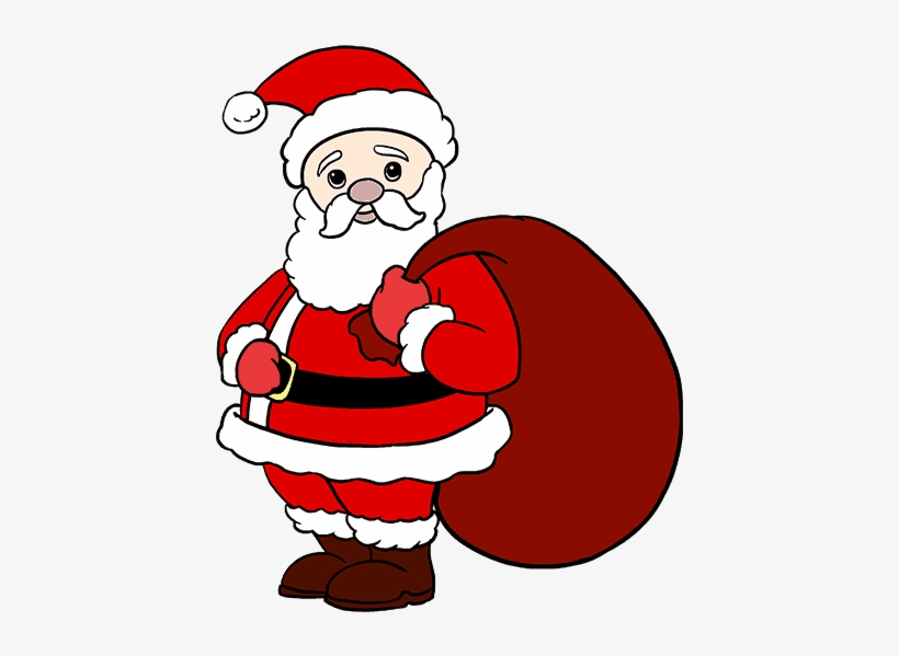 Clip Art Free Stock How To Draw In A Few Easy - Santa Claus To Draw, transparent png