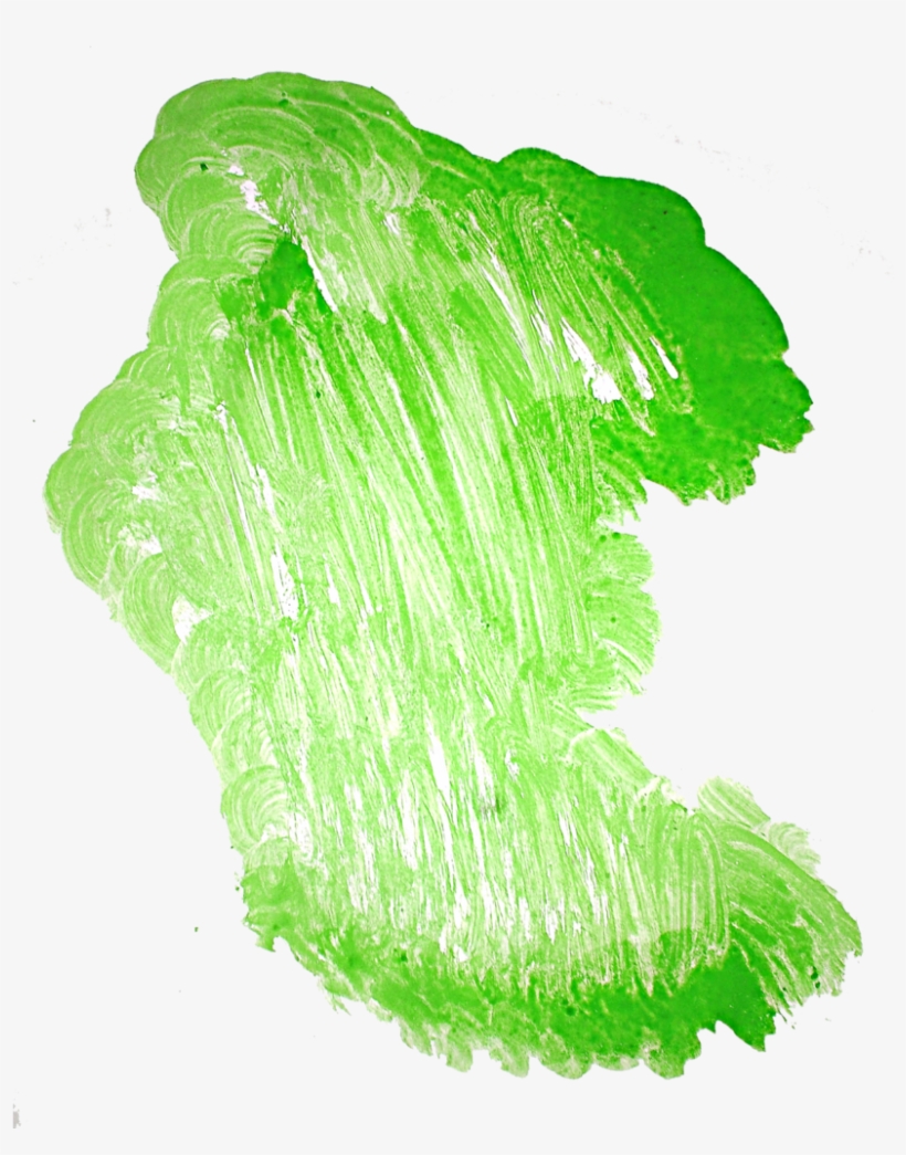 Watercolor Green Splash Png - Grass Watercolour Png, transparent png