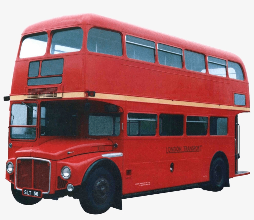 Double Decker Old London Bus - Bus London Png, transparent png