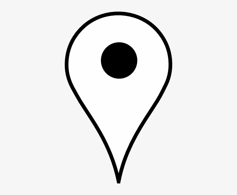 Picture Royalty Free Pin White Clip Art At Clker Com - Location Pin White Png, transparent png