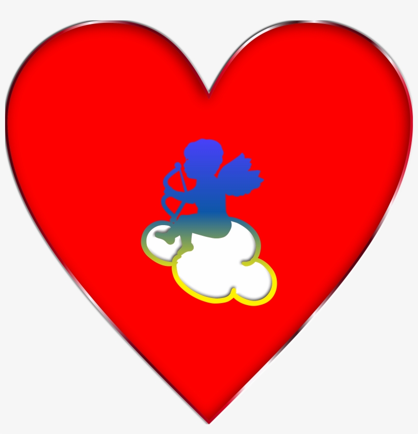 Png Black And White Download Clipart Heart Cloud Enhanced - Clip Art, transparent png