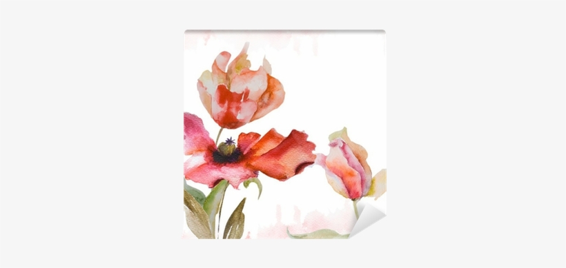 Watercolor Background Self-adhesive Wall Mural • Pixers® - Psalms 23 Decorative, transparent png