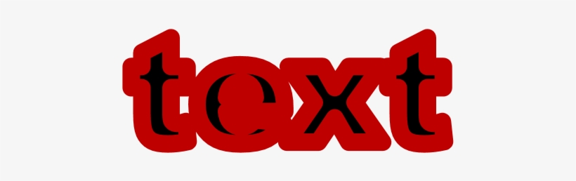 Ee Bubble Text Outline Only, transparent png