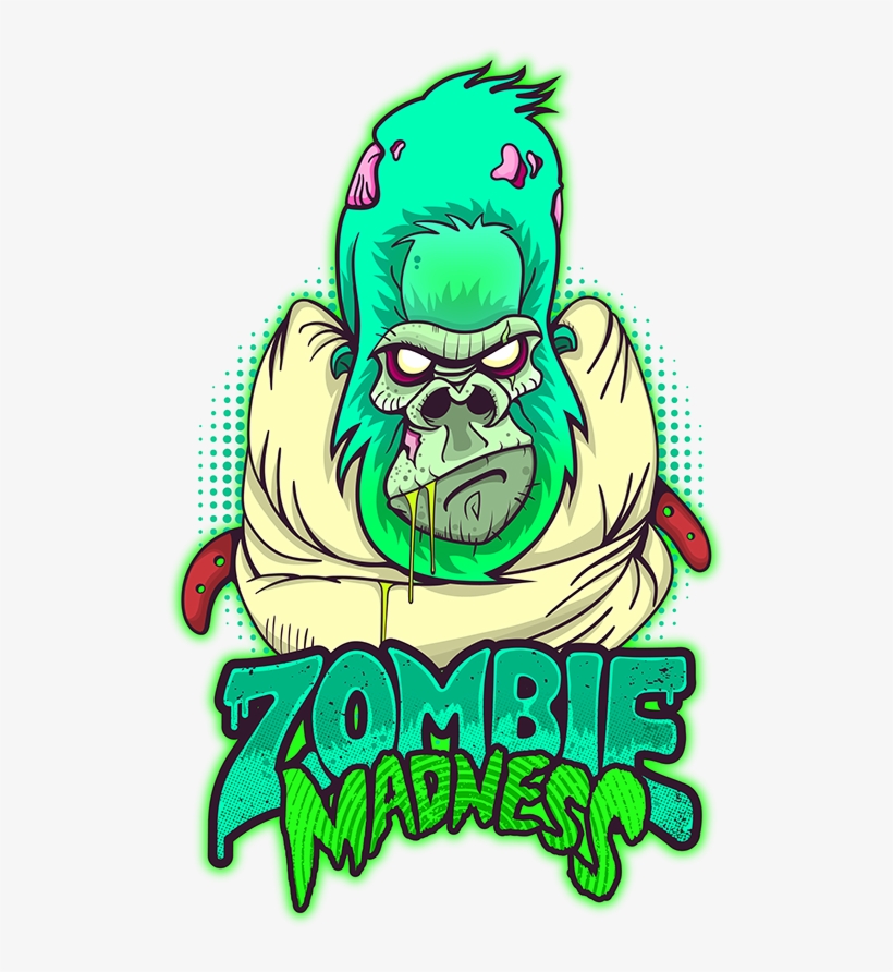 Zombie Madness On Behance - Graffiti Zombie, transparent png