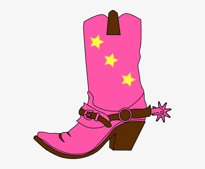 Booted Clipart Cowboy Outfit - Cowgirl Boots Clip Art, transparent png
