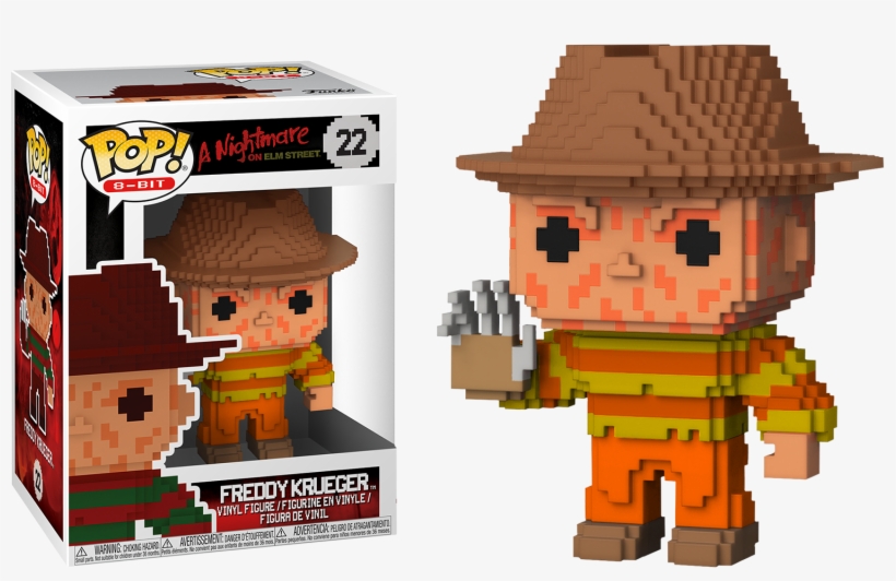 A - Funko Freddy Krueger 8 Bit, transparent png