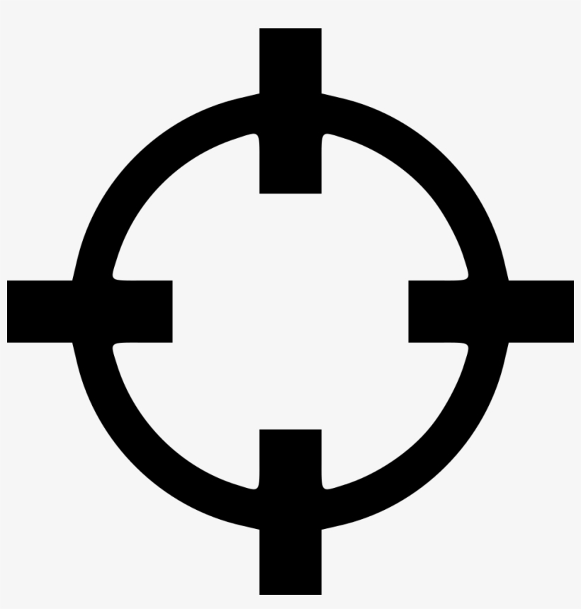 Png File Svg - Cross Hair Logo Png, transparent png