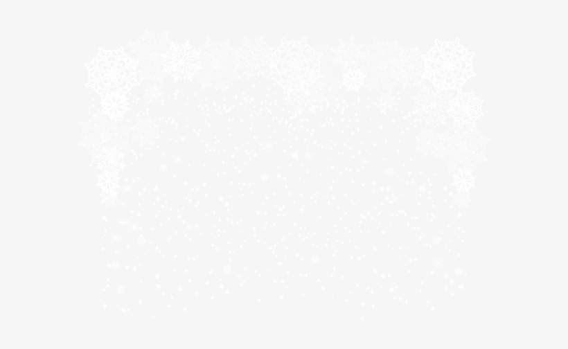 White Snowflake Transparent Background Download - White Snowflakes Frame Png, transparent png