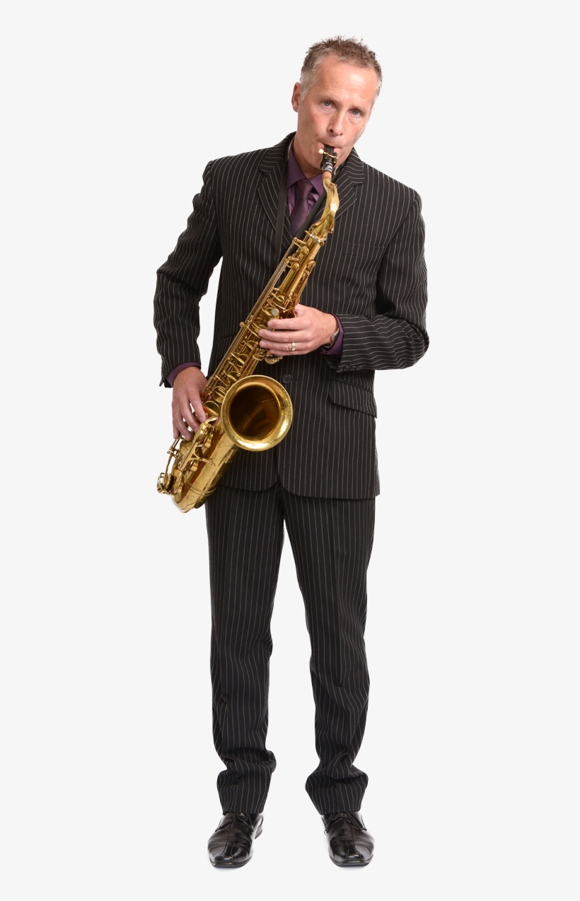 Banner - Saxophonist Png, transparent png