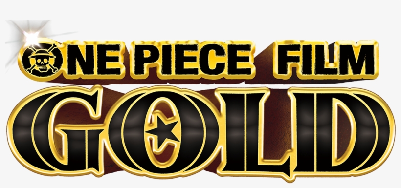 One Piece Film Gold Logo, transparent png
