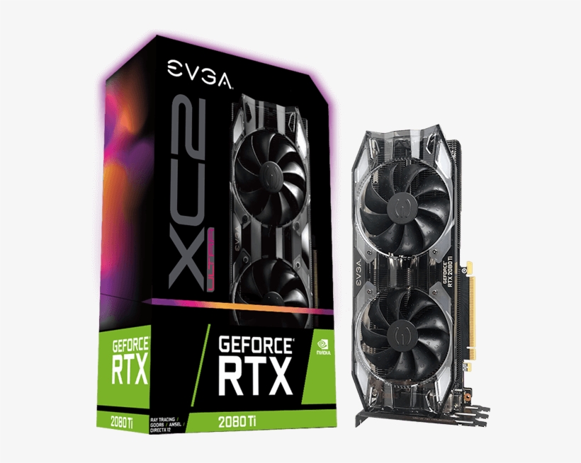 11g P4 2387 Kr - Evga Geforce Rtx 2080, transparent png