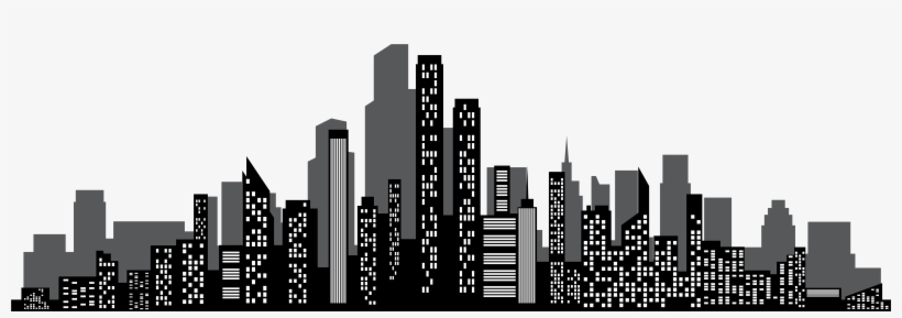 Cityscape Clipart, transparent png