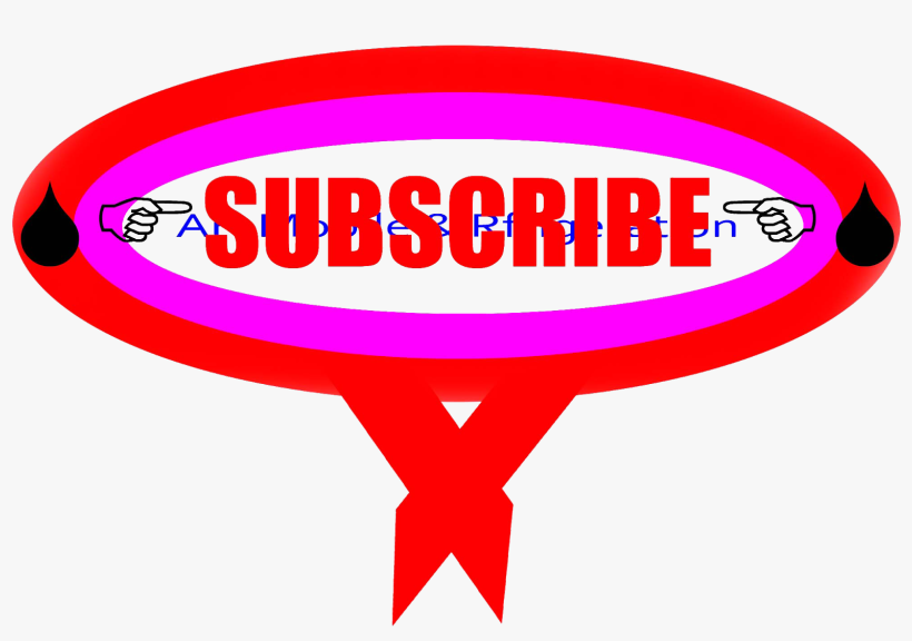 Youtube Subscribe Button Png - Wasvoorschriften, transparent png