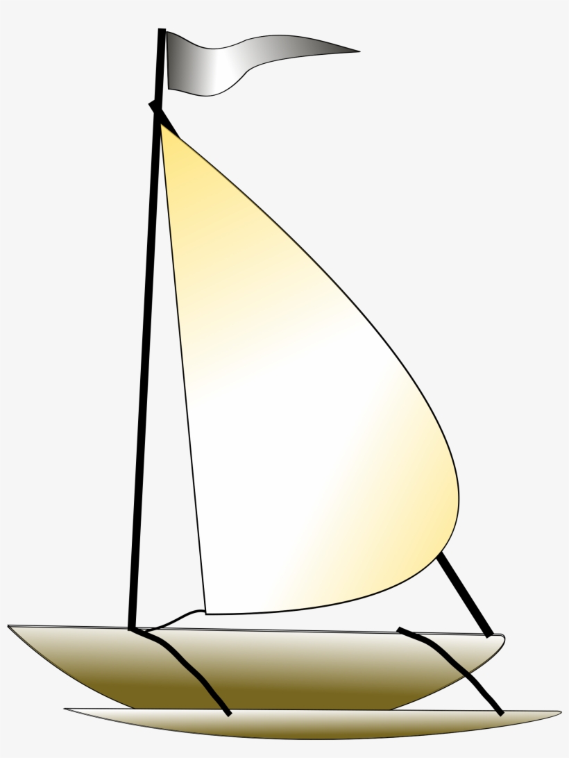 Sailing Clipart Big Boat - Лодка Гифка Пнг, transparent png