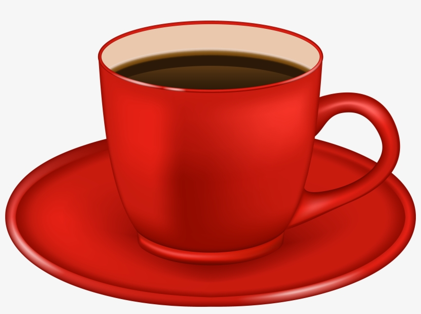 Clip Art Library Download Red Coffee Cup Png Image - Png Image Of Morning Tea, transparent png