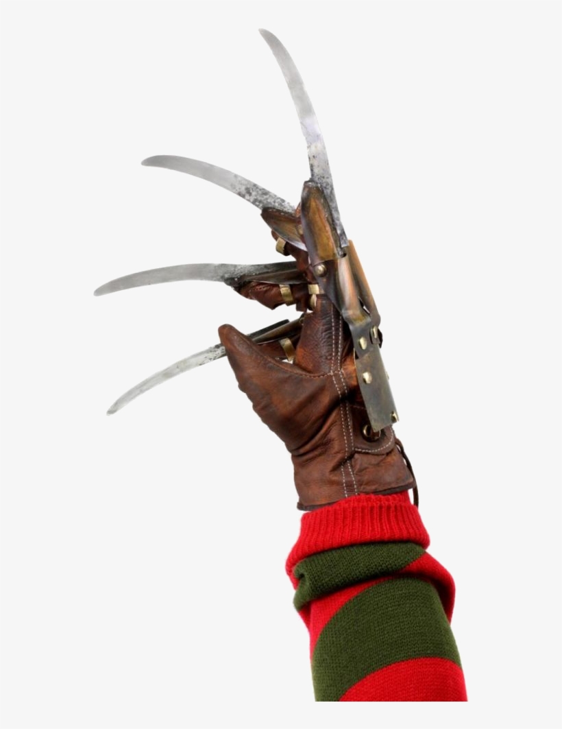Freddy Krueger Metal Glove Replica - Neca Freddy Glove Prop Replica From Nightmare, transparent png