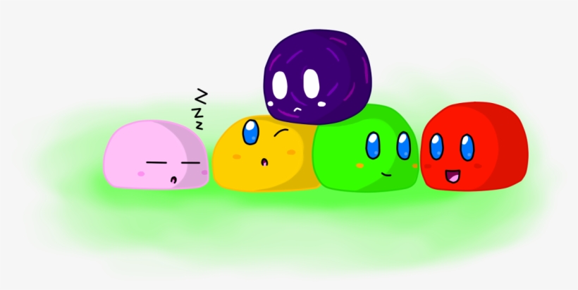 Kirby Slime - Portable Network Graphics, transparent png