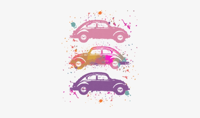 Camiseta Fusca Aquarela Do Studio Emporiodofusca Por - Volkswagen Beetle, transparent png