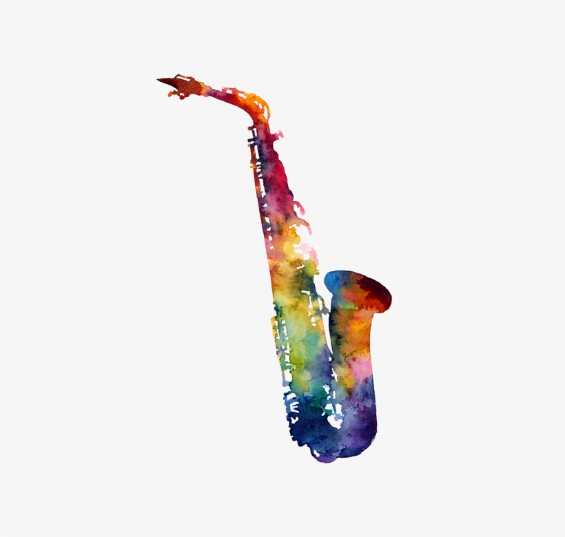 Bleed Area May Not Be Visible - Alto Sax Art, transparent png