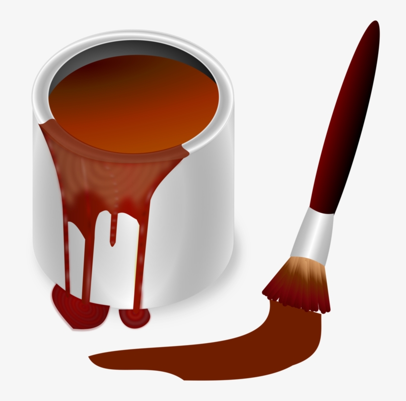Painting Blue Bucket Color - Clip Art Colors, transparent png