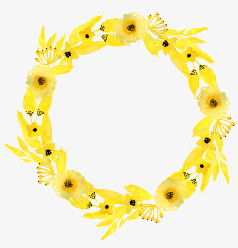 Clip Download Watercolor Yellow Free Download Png Files - Download, transparent png