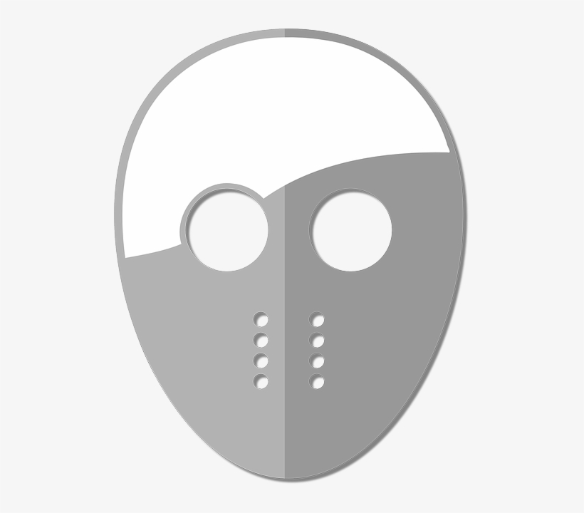 Jason Mask Cartoon Png, transparent png