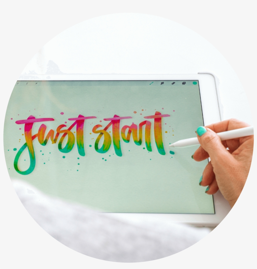 Learn How To Use Your Ipad As An All In One Design - Calligraphy, transparent png