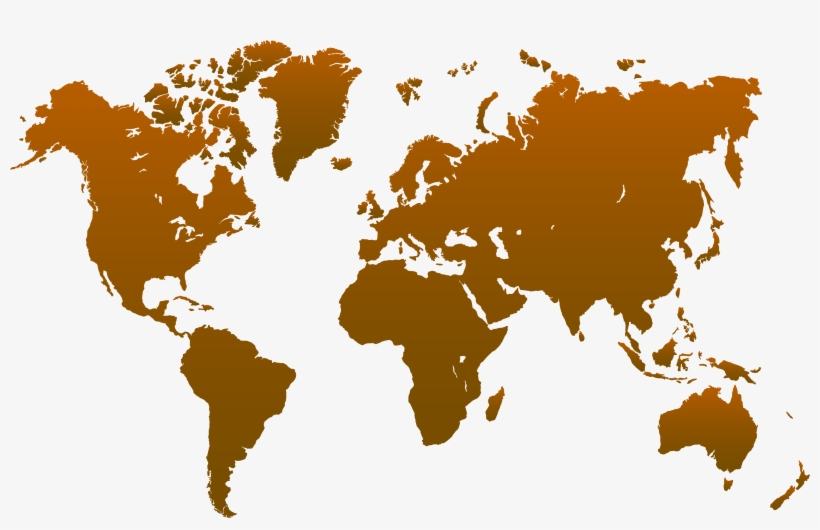 Download - World Map, transparent png