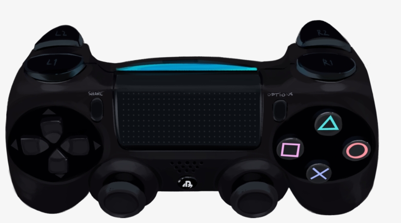 Free Icons Png - Ps4 Contoroller Png, transparent png