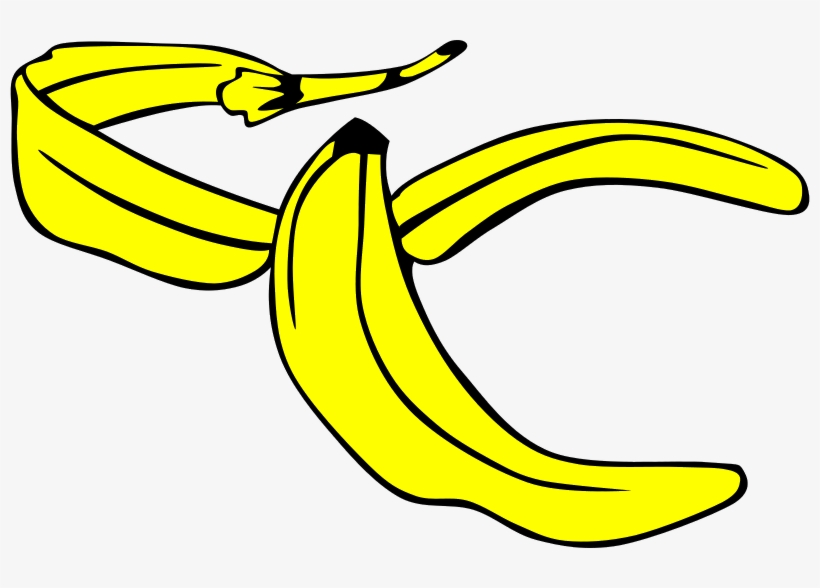 Banana Peel - Banana Peel Clipart Png, transparent png