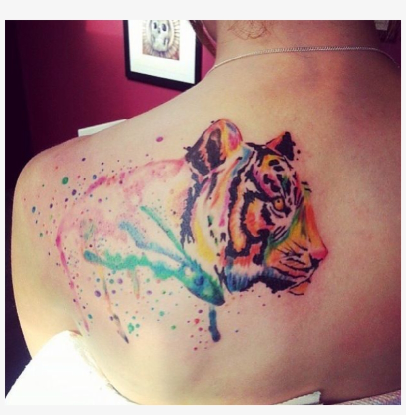 Explore Tiger Tattoo Design, Tattoo Designs And More - Tiger Side Profile Tattoo, transparent png