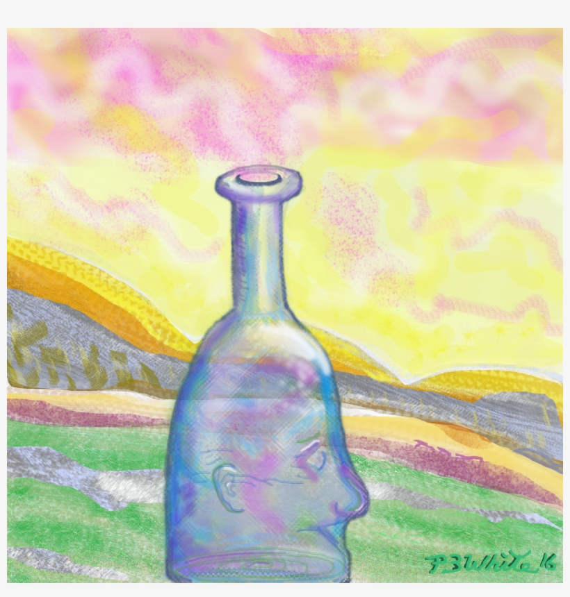 Bottlemen1 - Glass Bottle, transparent png