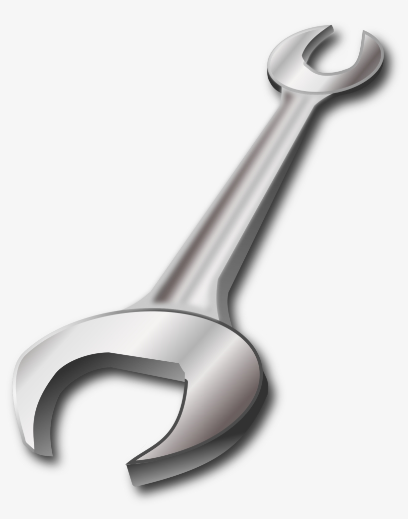 Metal Clipart Wrench, transparent png