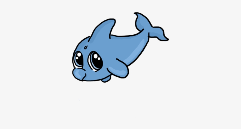 Dolphin Baby By Merleee On Deviantart - Cuteness, transparent png