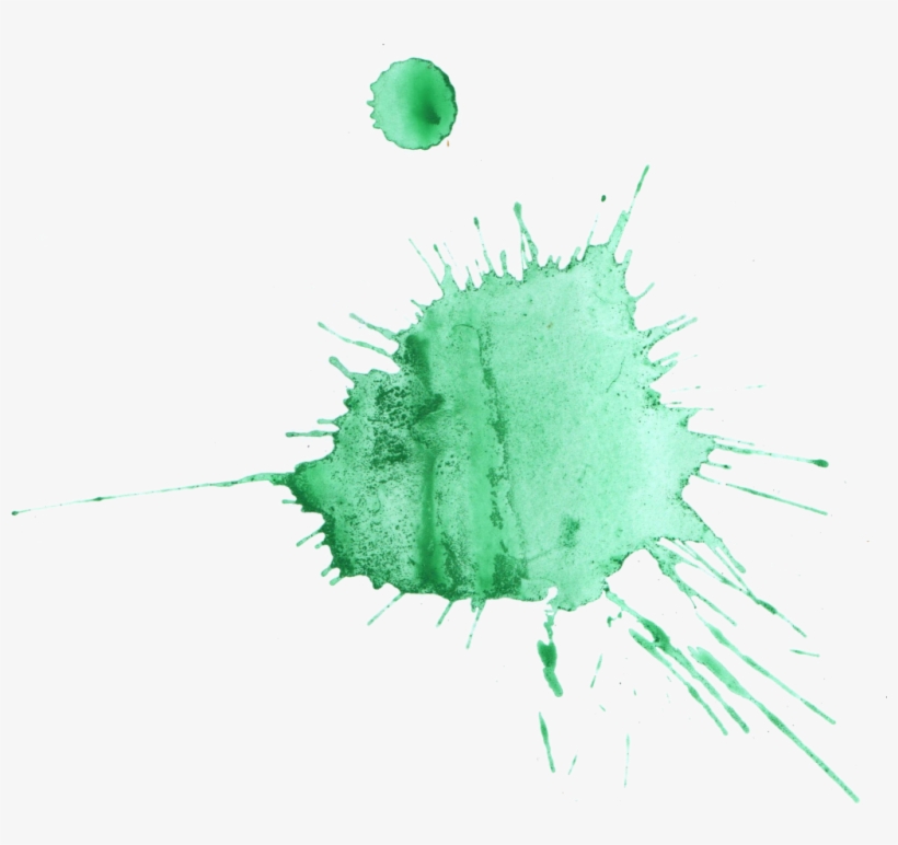 Png File Size - Splatter Watercolor Transparent Background, transparent png