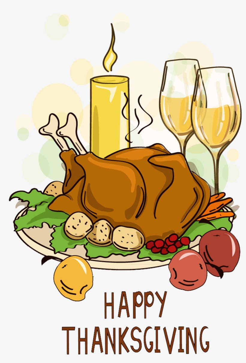 Thanksgiving Dinner Turkey Meat Cartoon, transparent png