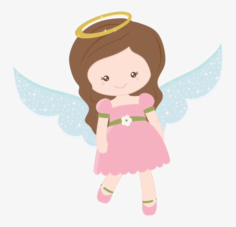 Baby Angel Png Background Image - Anjo Menina Png, transparent png