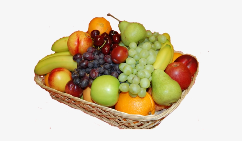 Fruits Basket Png - Basket Of Fruits Png, transparent png